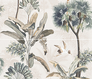 7361-0006 Панно Экзюпери 60х60 (комп/2шт)