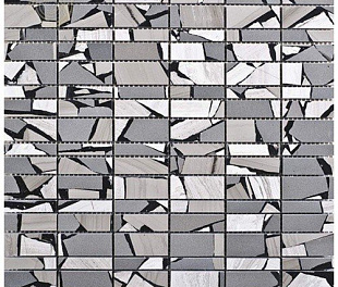 Мозаика L153801161 LINES SAFARY BROWN, 30.4x29.8