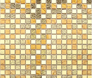 Мозаика 15X15 Mix Gold (JMG21501) 300X300X3.8, стекло