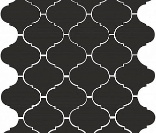 Керамическая плитка для стен Kerama Marazzi Арабески глянцевый 26x30 черный (65001)