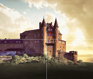 Castle Панно P4D194 80х40 (из 4 плиток)