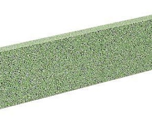 Плитка из керамогранита Italon Бэзик 7.5x30 зеленый (620130000031)
