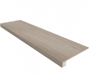 Плитка из керамогранита Estima Classic Wood 33x120 серый (Set/Steptrade/CW01_NR/33x120/S1/Stripe/CW01_NR/14.5x120)