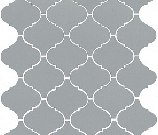 Керамическая плитка для стен Kerama Marazzi Арабески глянцевый 26x30 серый (65012)