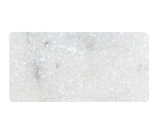 Плитка WHITE MARBLE TUMBLED (Белый) 7,5X15X1, натур.мрамор