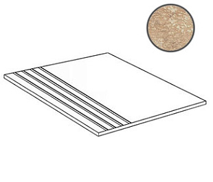 A0SS Ступень AIX BEIGE GRADINO 37,5x75 см