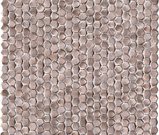 Gravity Aluminium Hexagon Rose Gold 30,7x30,4x0,4