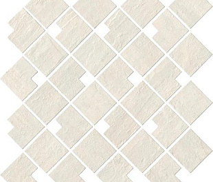 9RBW Мозаика RAW WHITE BLOCK 28x28 см