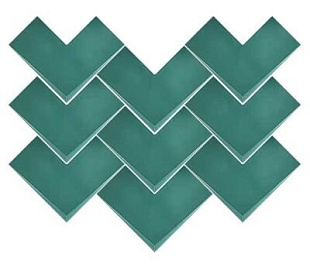 118215 Плитка BOHO ELLE EMERALD 20x20 см
