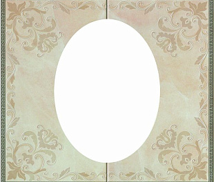 600080000150 Панно VESTA BEIGE CORNICE 50x45 см %