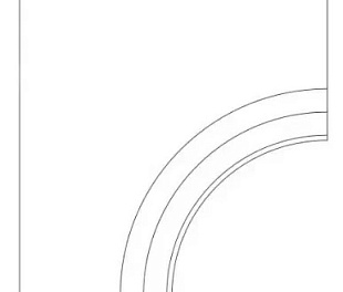 620090000962 Спецэлемент RIVE ANTICA RIVA BORDO CURVILINEO SVASATO R30 60x60 см