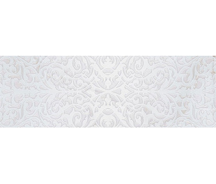 Декор Stazia white белый 01 30х90 (5шт)