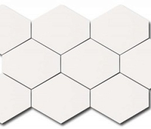 24255 Мозаика SCALE BENZENE MOSAIC WHITE 25,5x44 см