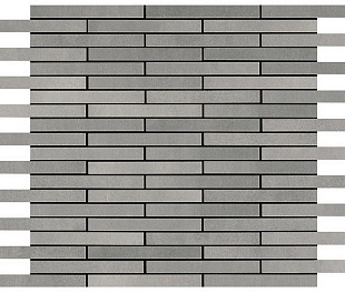 A0UU Мозаика BLAZE ALUMINIUM MOSAICO TWIN 36,1x29,4 см