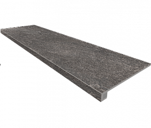 Плитка из керамогранита Estima Tramontana 33x120 серый (Set/Steptrade/TN02_NR/33x120/Riser/TN02_NR/14.5x120)