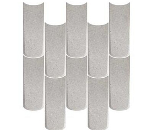 118221 Плитка BOHO TEAR GREIGE STONE 10x25 см