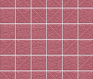 Керамическая плитка для стен Kerama Marazzi Ла-Виллет 30.1x30.1 розовый (21028)