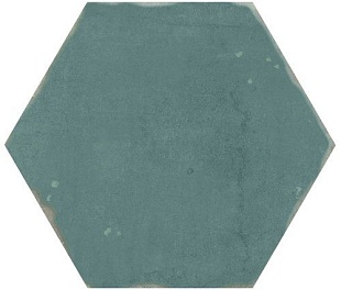 Плитка из керамогранита матовая Carmen Souk 13.9x16 зеленый