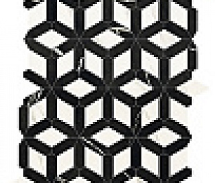 AJQ8 Мозаика MARVEL MERAVIGLIA BLACK ORIGIN DIAMOND LAP 46,6x284,6 см