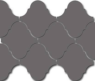 21929 Мозаика SCALE ALHAMBRA MOSAIC DARK GREY 27x43 см