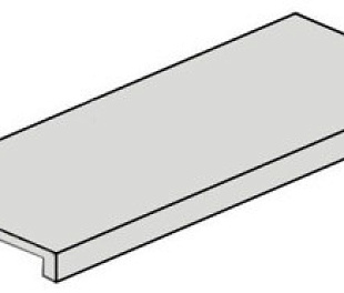 620070001399 Ступень г-образная DRIFT WHITE SCAL FRONT 33x160 см