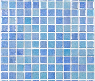 Мозаика Shell Mix Blue 551/552 (на сетке)