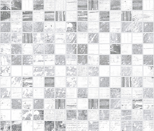 Extra Мозаика серый+белый 30х30