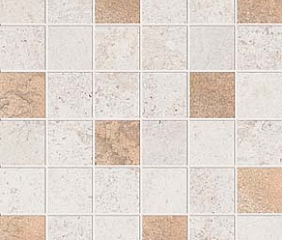 Мозаика ALPES RAW MOS.QUADR.GLAM IVORY 30X30