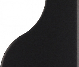 28861 Плитка CURVE BLACK MATT 8,3x12 см