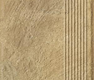 Ступень Ceramika Paradyz Eremite Sand Stopnica Prosta Struktura Mat B1a 30x60 (1,44)