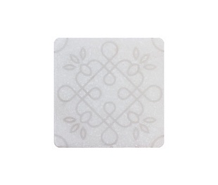 Декор WHITE MARBLE MOTIF 1 (Белый) 10X10