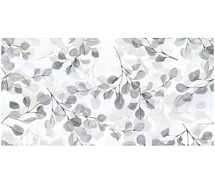 TP3666H Плитка настенная Сильвия Декор серый,глянец 30*60см 1,8м2