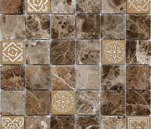 Мозаика LeeDo & Caramelle Art Stone 30x30 коричневый (MPL-000935)