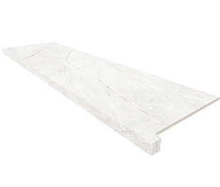 Подоконник угловой NL00 33х120 полир. с боковым выступом (левый)