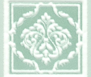 Плитка из керамогранита Kerama Marazzi Петергоф 7.7x7.7 зеленый (AD\D327\SG1547)