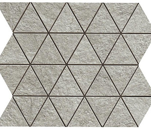 AN7H Мозаика напольная KLIF SILVER TRIANGLES 28,5x33 см