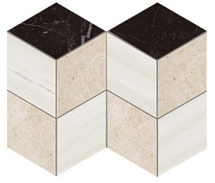 AS2M Мозаика MARVEL STONE MOSAICO ESAGONO GEO WARM LAPP 25,4X35,2 см