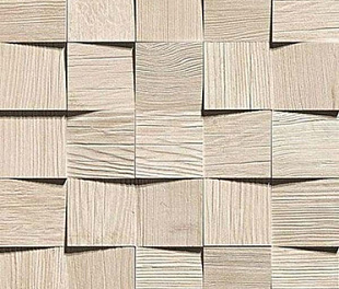 AMV7 Мозаика AXI WHITE PINE MOSAICO 3D 35x35 см