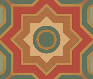Плитка из керамогранита Simpolo Mandala 19.8х19.8 разноцветный (MPL-061857)