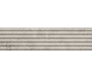 Плитка фасадная Ceramika Paradyz Carrizo Grey Elewacja Struktura Stripes Mix Mat 40x6,6 (0,79)