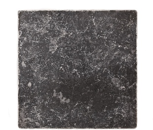 Плитка BLACK MARBLE TUMBLED (Черный) 20X20X1, натур. мрамор