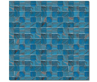 Мозаика  Rose Mosaic  Blue Stream  327x327