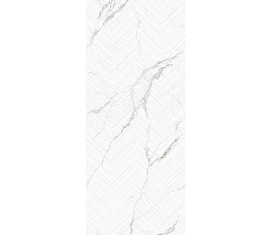 Плитка облиц. керамич. LUMIERE WHITE DECOR ST/100X275/R,  6мм, 100x275 (3300041757)