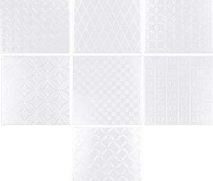 20*20 Decor Black&White Blanco (Mикс из белых декоров)