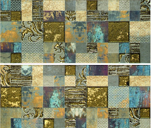 Frades Mosaico Beige Панно комплект из 2 плиток 250х600 мм/500х600 мм