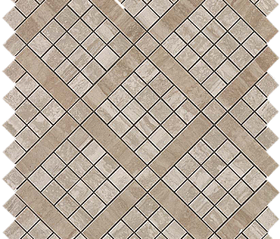 Мозаика MARVEL TRAVERTINO SILVER DIAGONAL MOSAIC, 30.5x30.5 (9MVB)