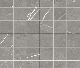 610110001053 Мозаика FORTE DEI MARMI ELEGANT GREY MOSAIC LAP 30x30 см