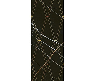 Декор 24,2*70 BLACK & GOLD ROMBI 7 шт 1с