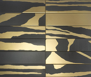 FLAT SAVANNAH BLACK & GOLD 7.5X30
