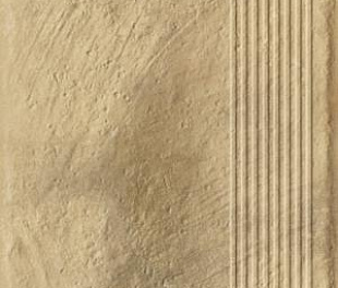 Ступень Ceramika Paradyz Eremite Beige Stopnica Prosta Struktura Mat B1a 30x60 (1,44)